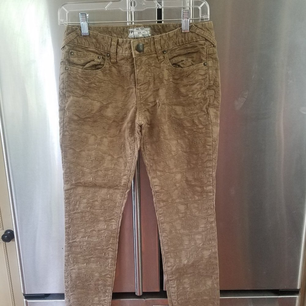 Free People Textured Pant Size 27